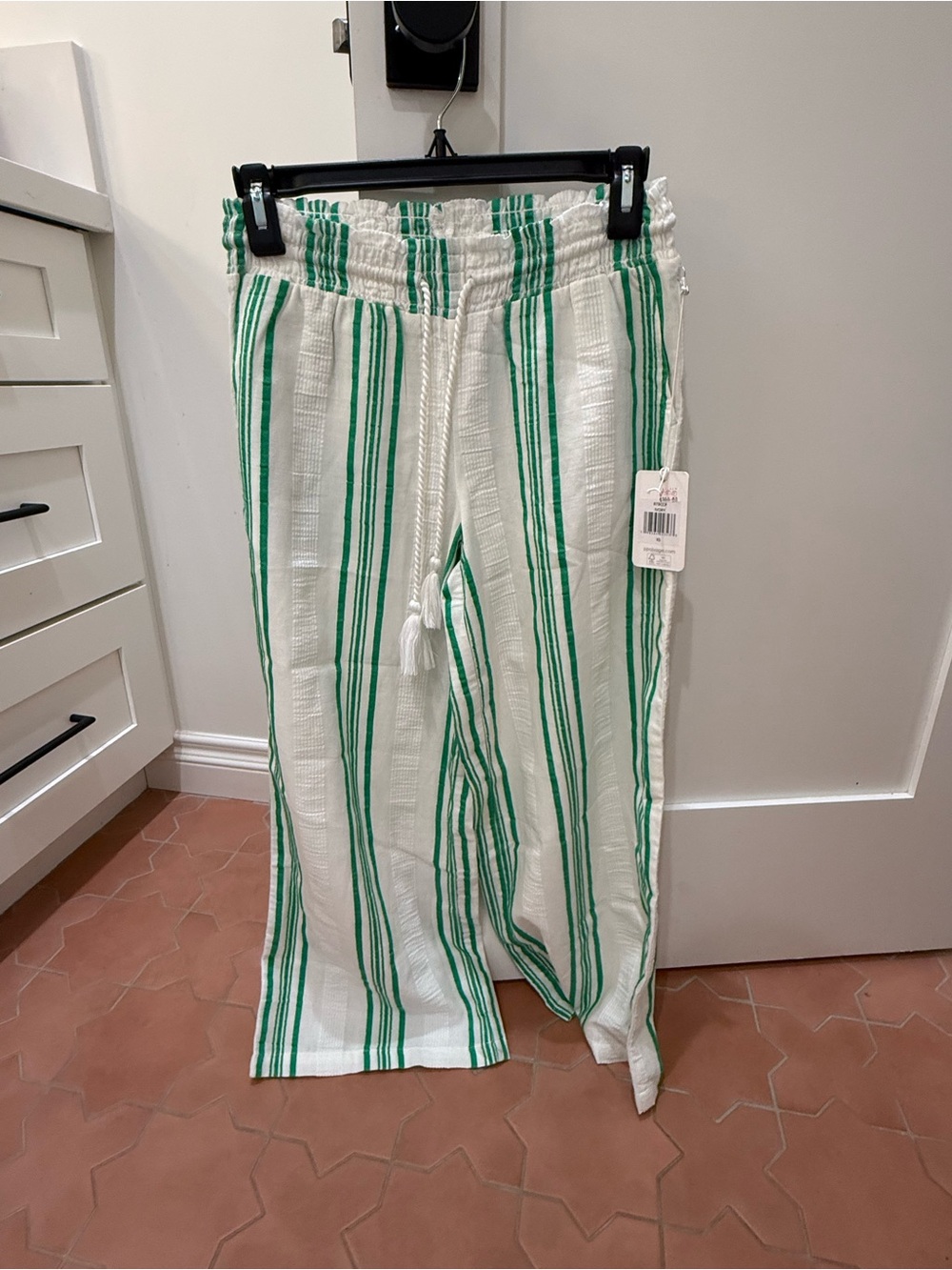 NWT P.J. Salvage Beachcomber Stripe Drawstring Loungewear Pants